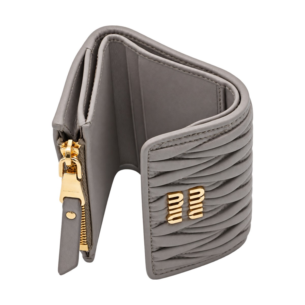 PUMICE STONE NAPPA LEATHER SMALL WALLET