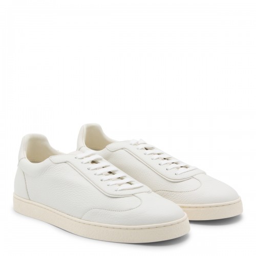 WHTIE LEATHER SNEAKERS