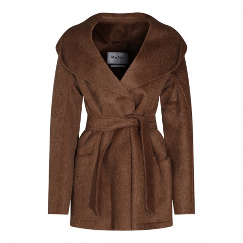 BROWN GOLF CAMEL HAIR AND...