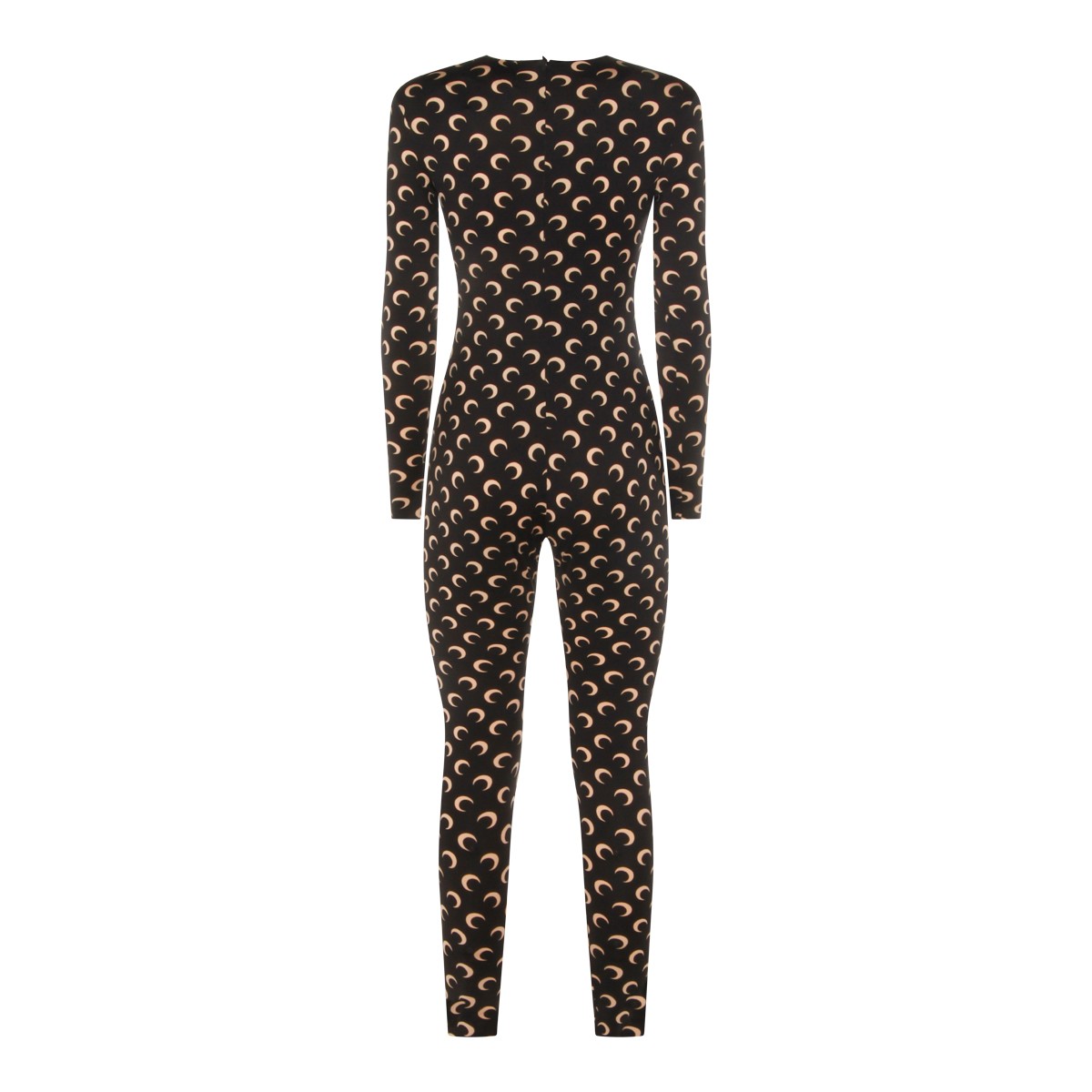 BLACK MOON PATTERN JUMPSUIT