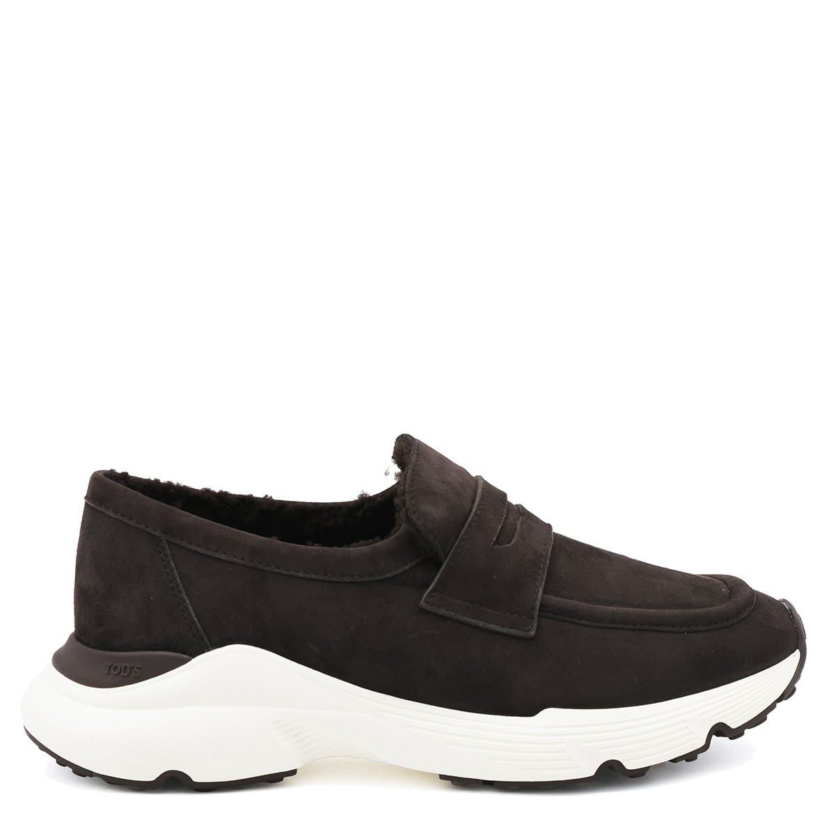 DARK BROWN LEATHER LOAFERS