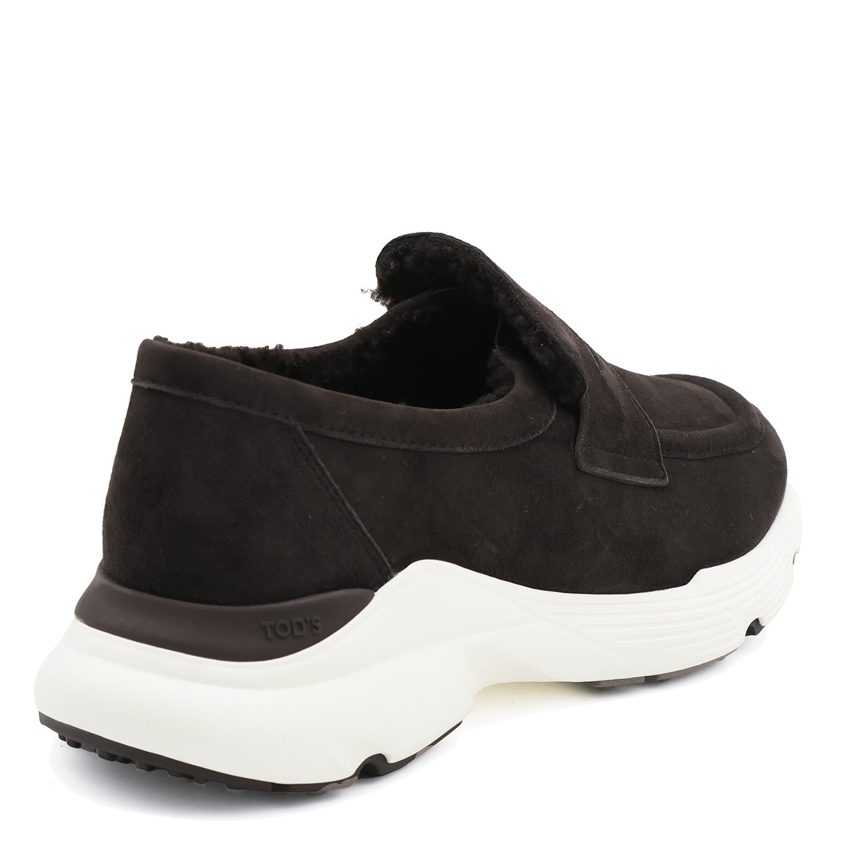 DARK BROWN LEATHER LOAFERS