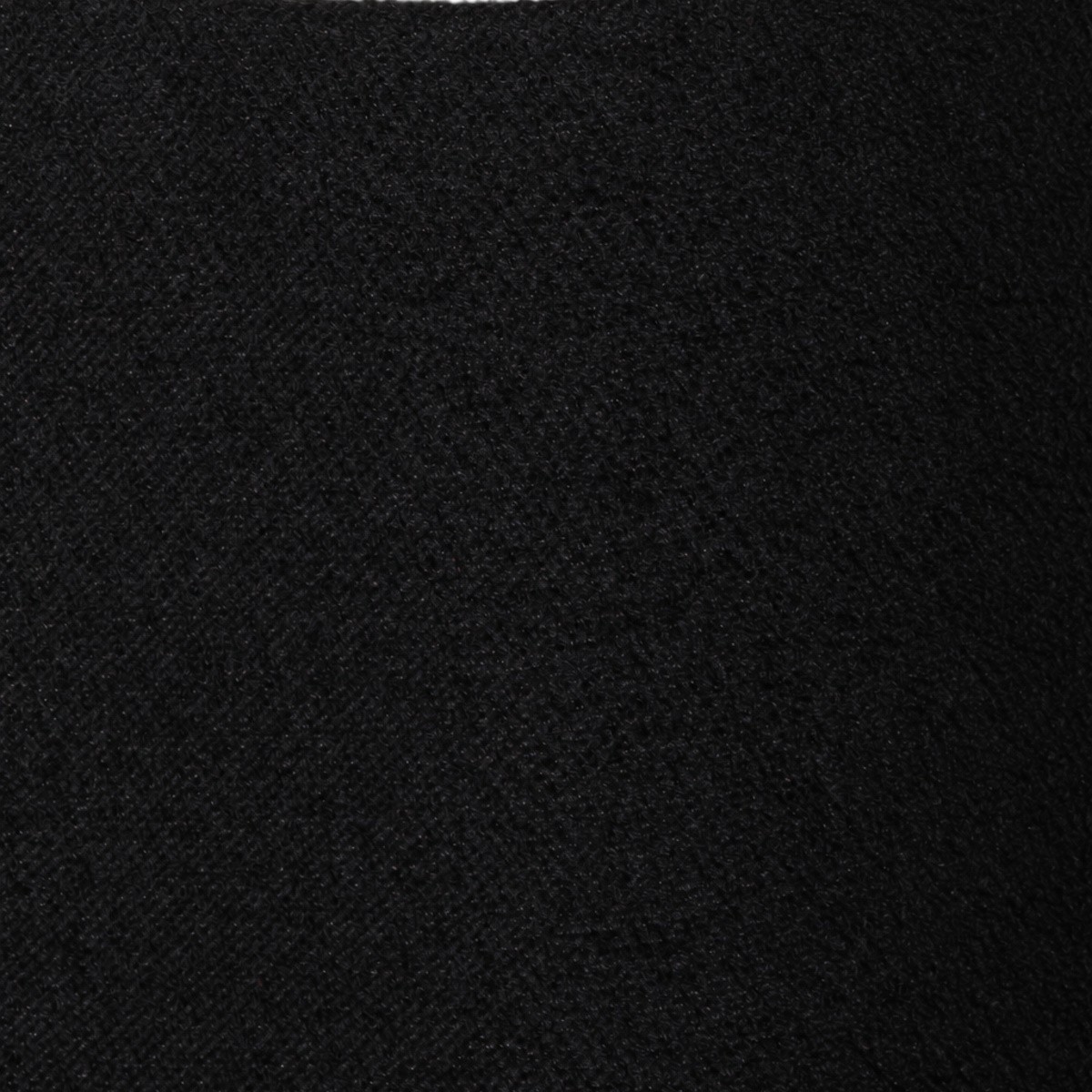 BLACK WOOL BOUCLE MIDI SKIRT