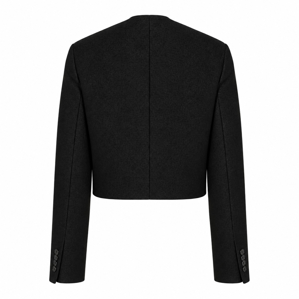 BLACK WOOL JACKET