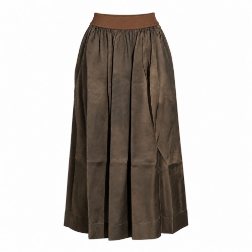 BROWN SKIRT