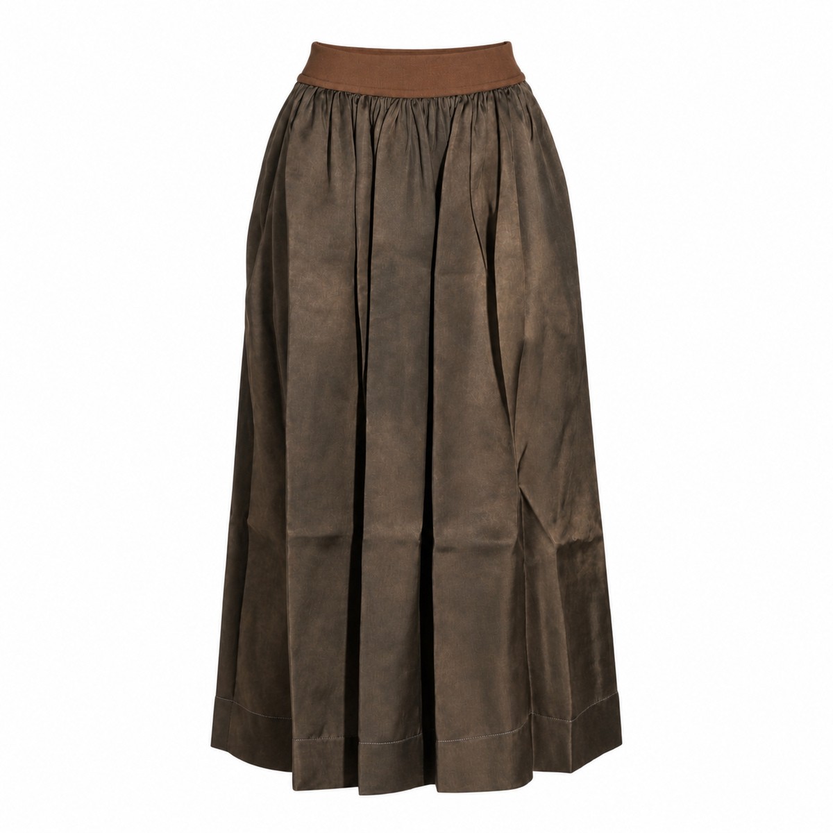 BROWN SKIRT