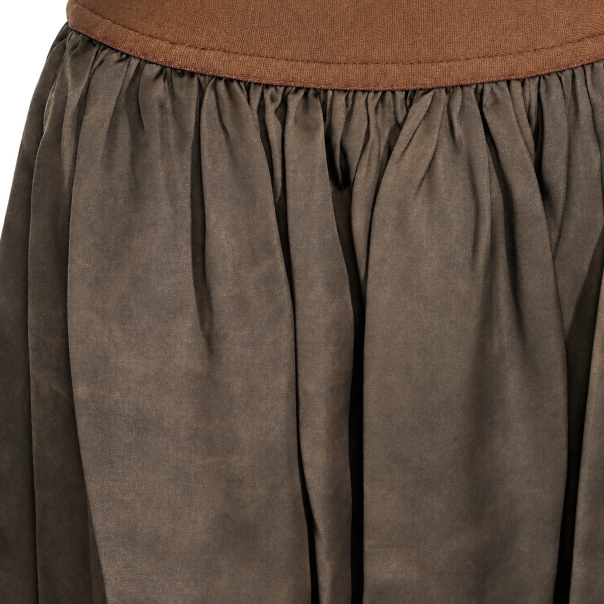 BROWN SKIRT