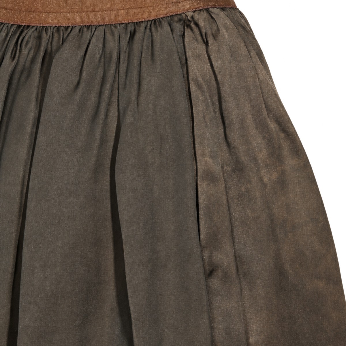 BROWN SKIRT