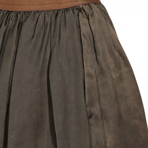 BROWN SKIRT