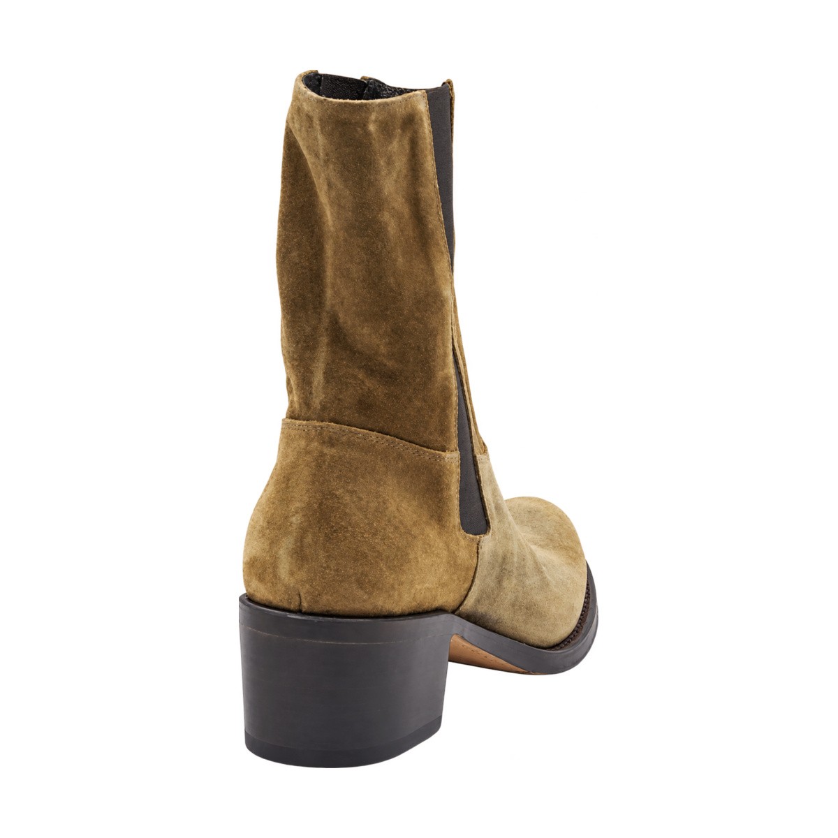 BROWN SUEDE BOOTS 