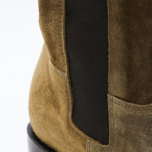 BROWN SUEDE BOOTS 