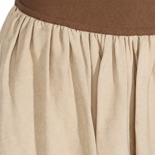 BEIGE GILLIAN SKIRT