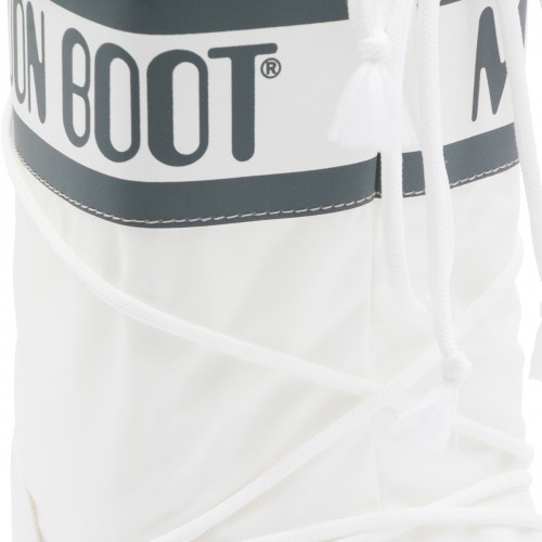 WHITE ICON NYLON BOOTS