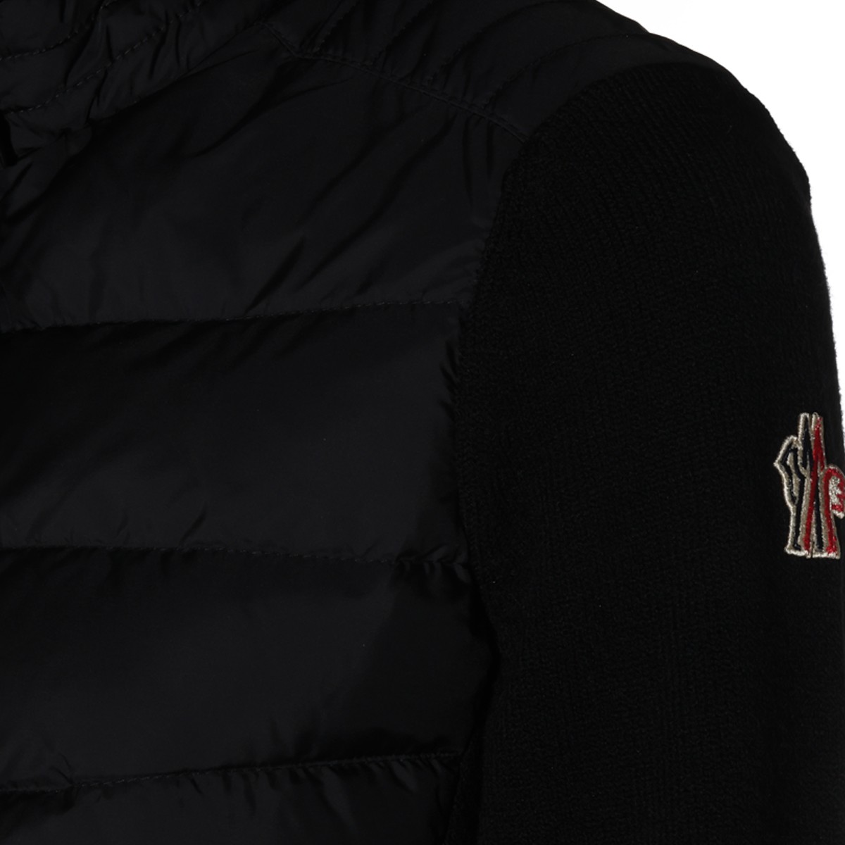 BLACK PADDED VEST