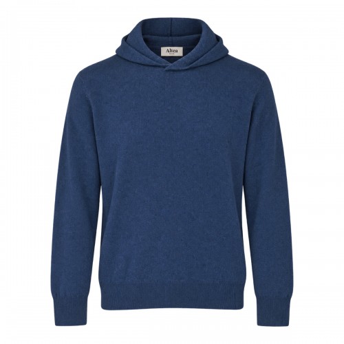 BLUE WOOL KNITWEAR