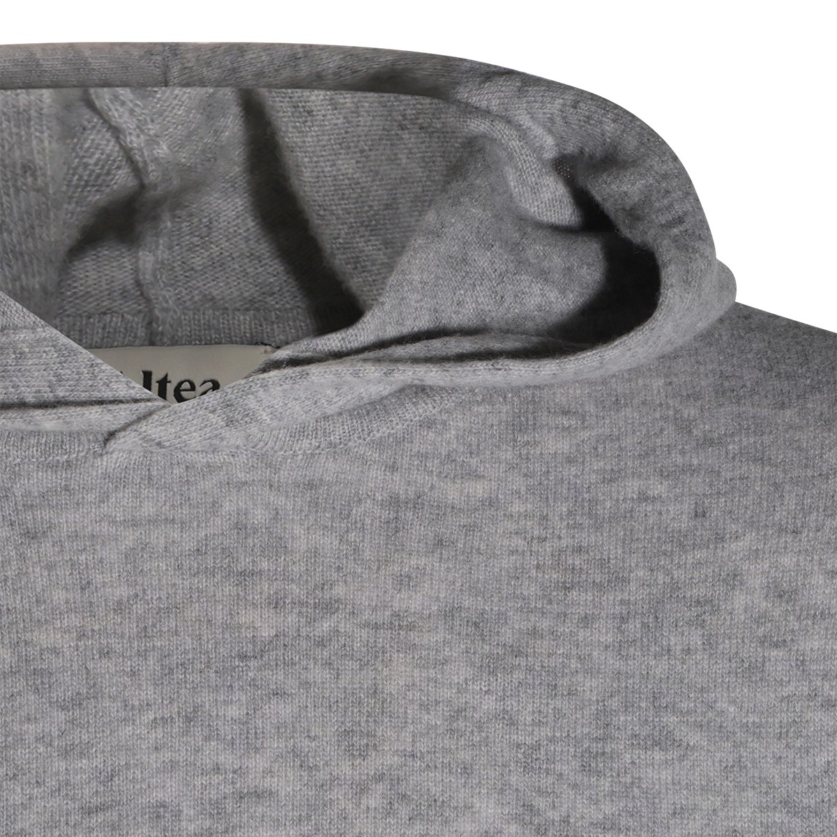 GREY WOOL KNITWEAR