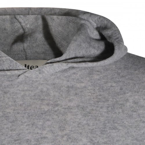 GREY WOOL KNITWEAR