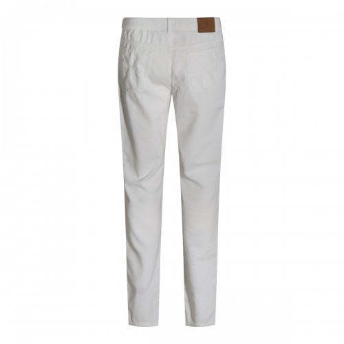 WHITE COTTON TROUSERS 2