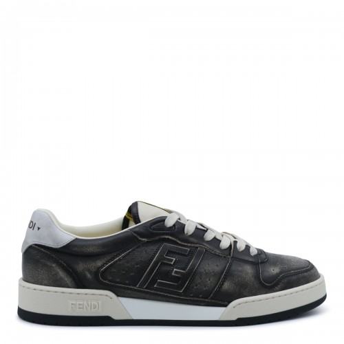 BLACK LEATHER FENDI MATCH...