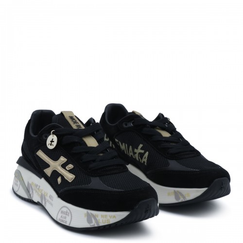 BLACK SUEDE MESH MOERUND... 2