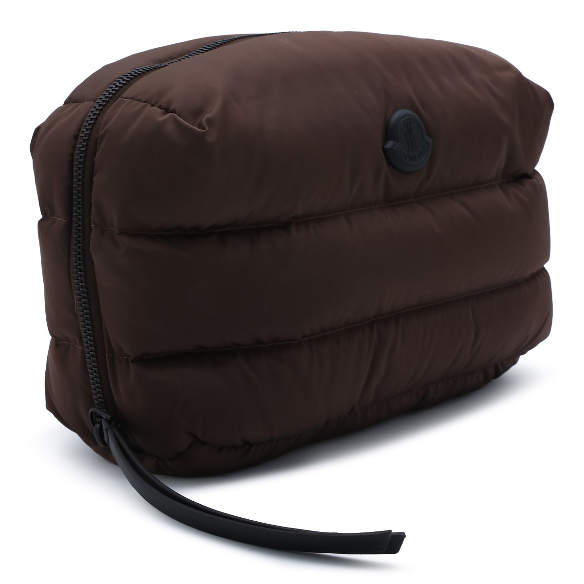 BLACK QUILTED CARADOC WASH BAG