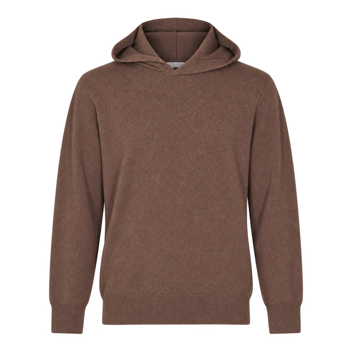 BROWN WOOL KNITWEAR