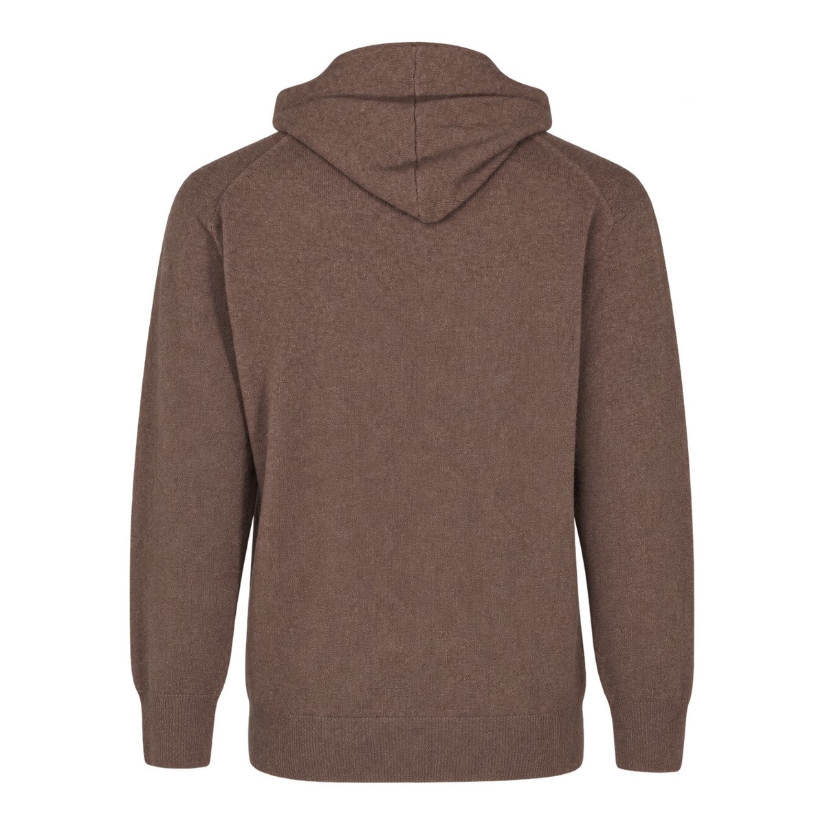 BROWN WOOL KNITWEAR