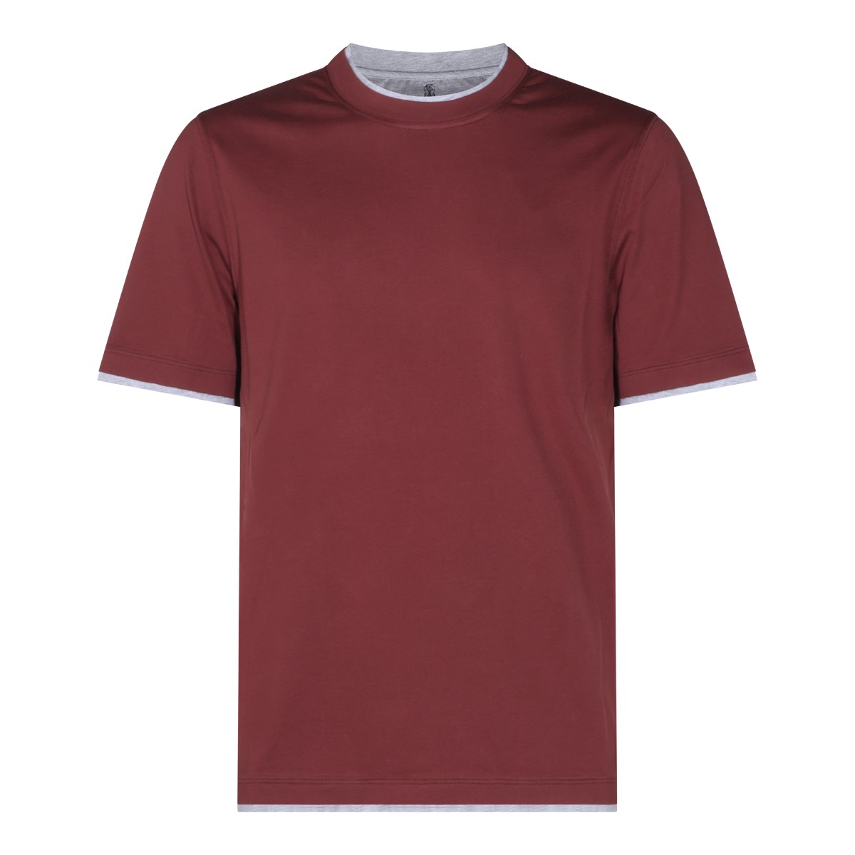 RED COTTON T-SHIRT
