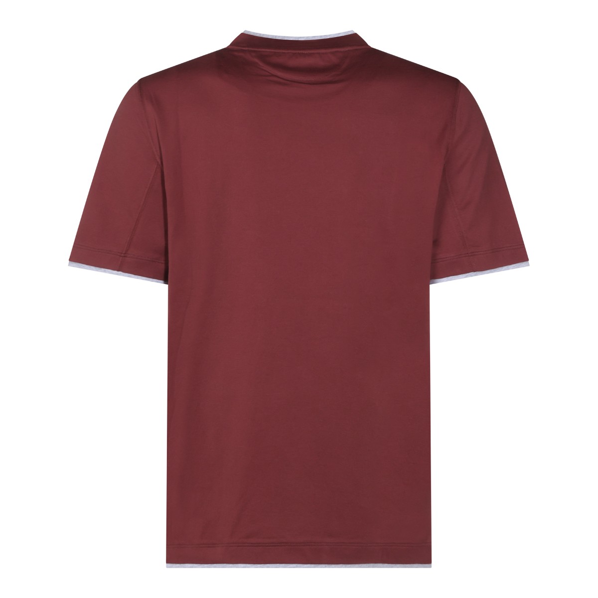 RED COTTON T-SHIRT