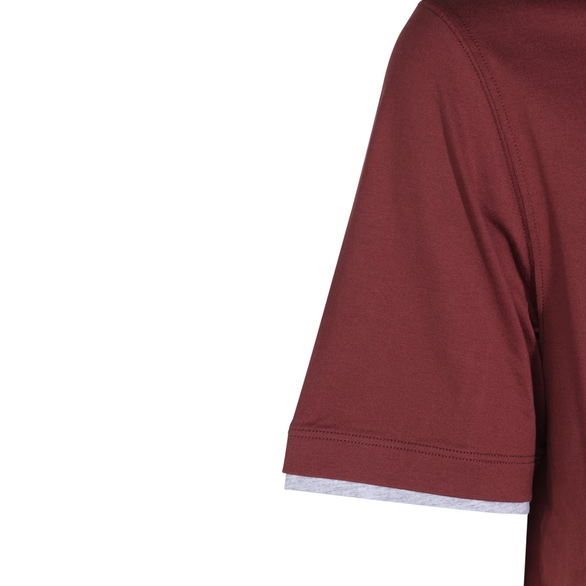 RED COTTON T-SHIRT