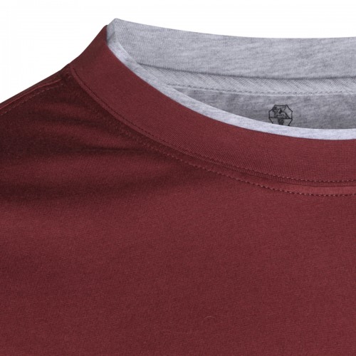 RED COTTON T-SHIRT