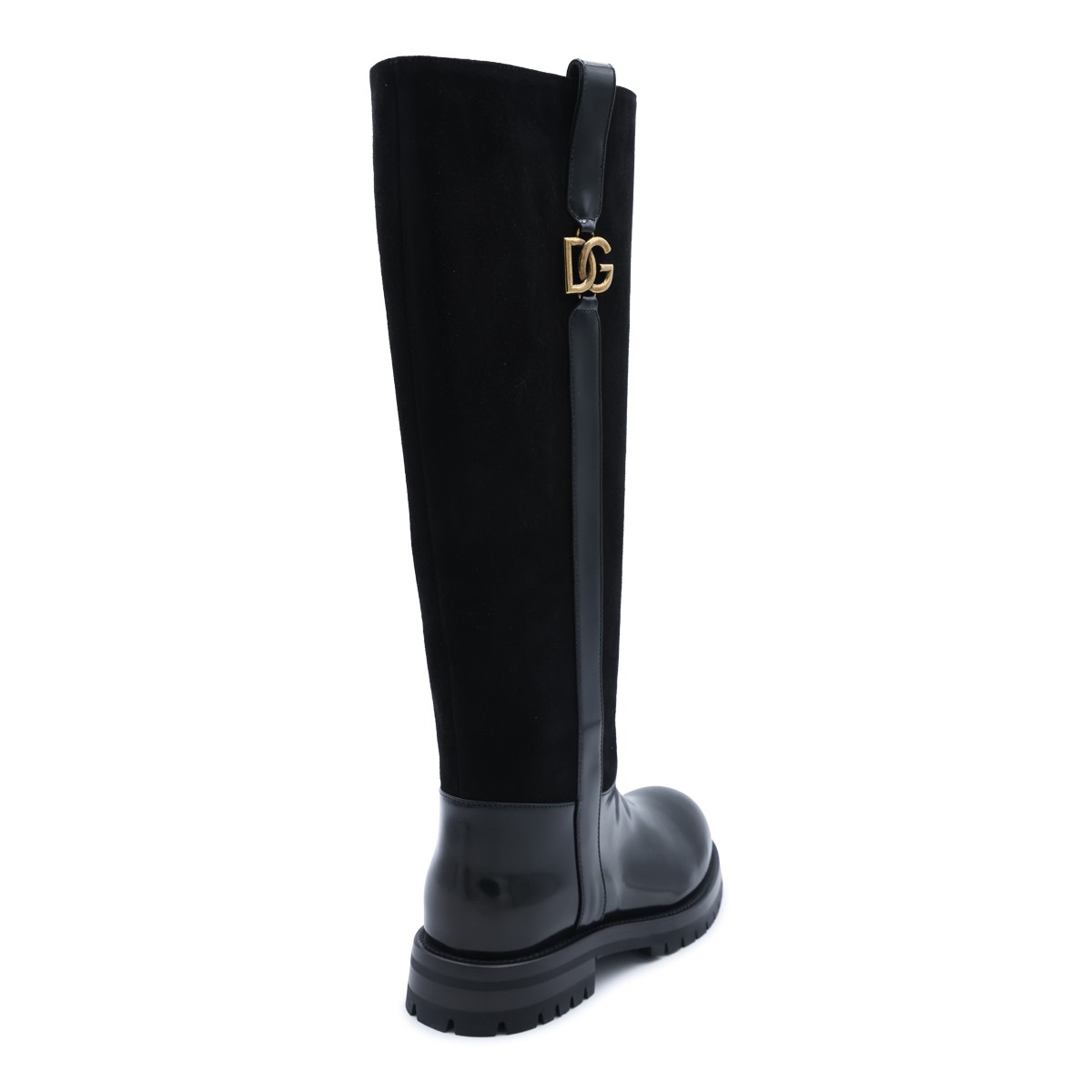 BLACK SUEDE BOOTS