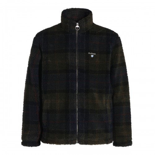 TARTAN FLEECE CASUAL JACKET