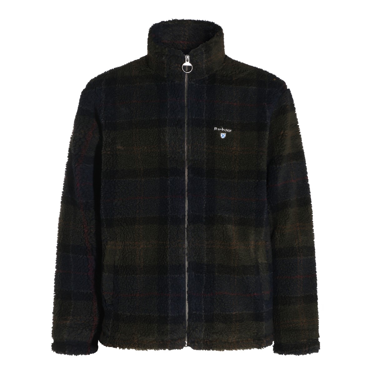 TARTAN FLEECE CASUAL JACKET