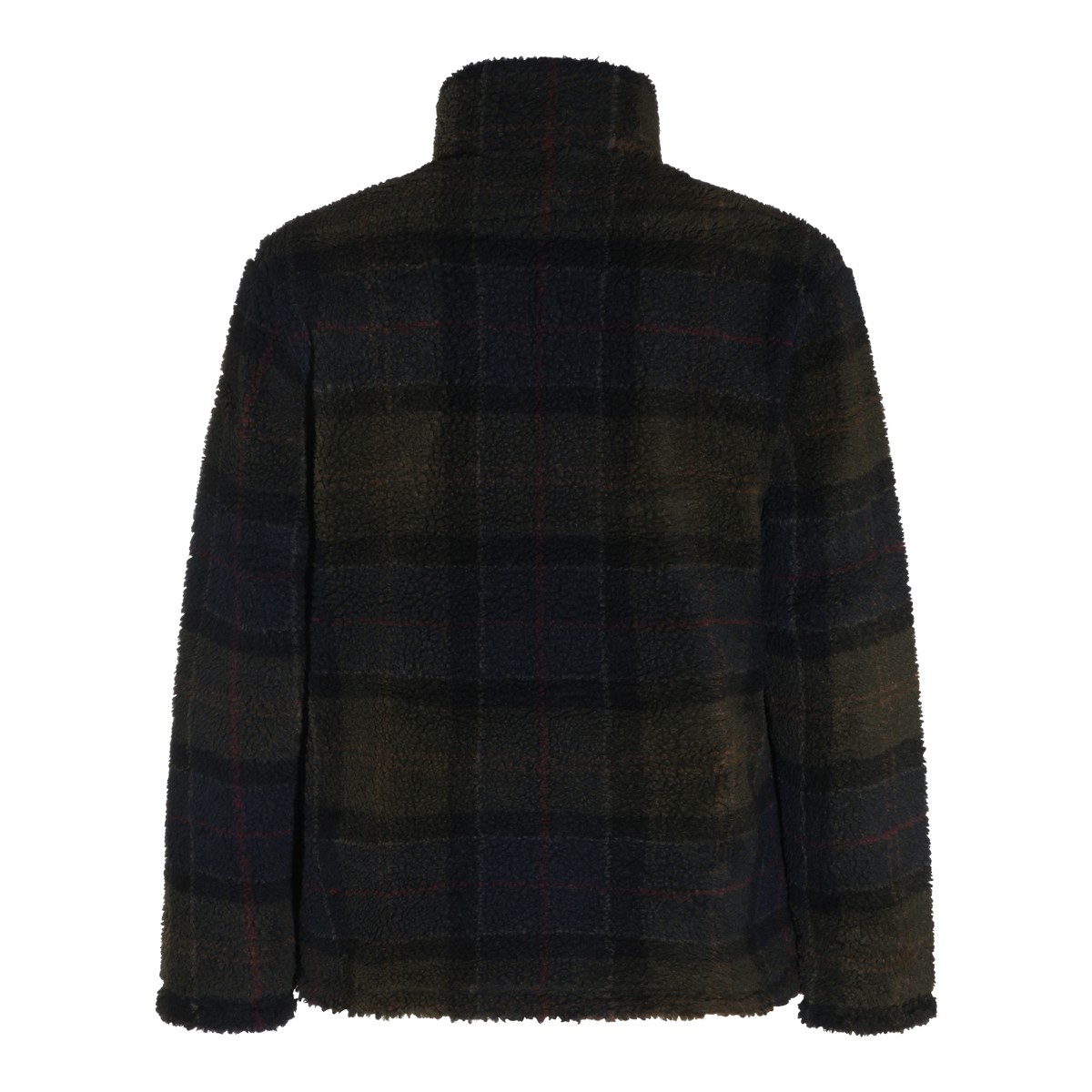 TARTAN FLEECE CASUAL JACKET
