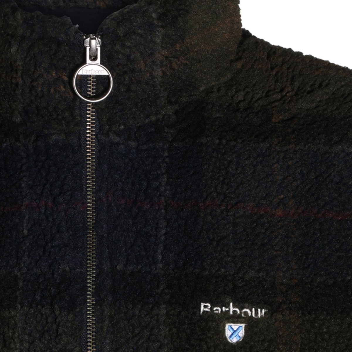 TARTAN FLEECE CASUAL JACKET