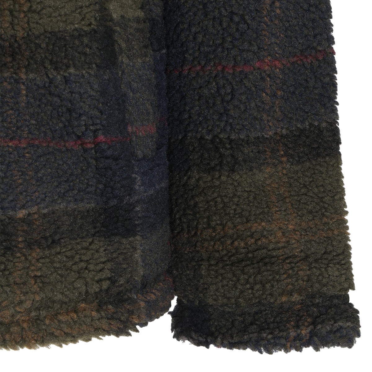 TARTAN FLEECE CASUAL JACKET