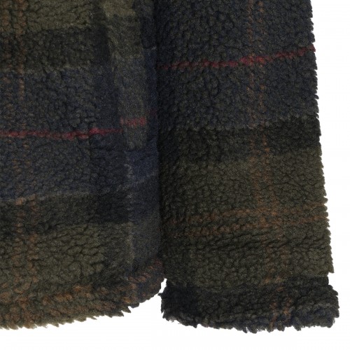 TARTAN FLEECE CASUAL JACKET