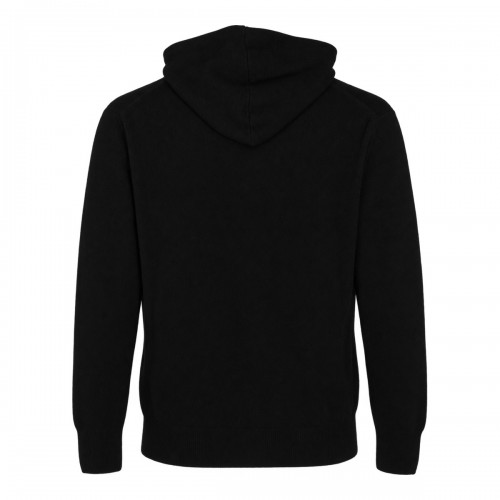 BLACK WOOL KNITWEAR