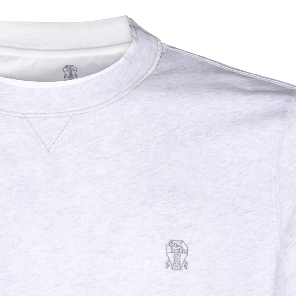 COTTON CREW-NECK T-SHIRT