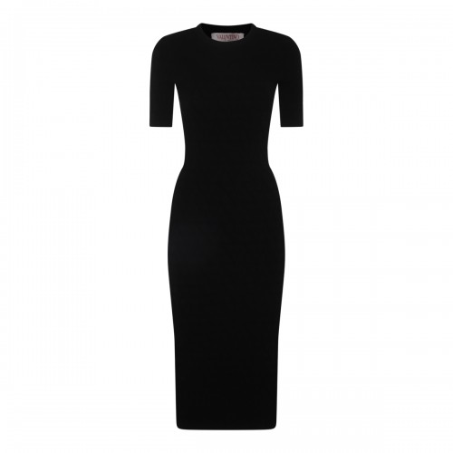 Valentino Garavani – Black Midi Dress S