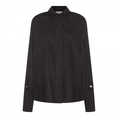 The Attico – Black Cotton Shirt 38