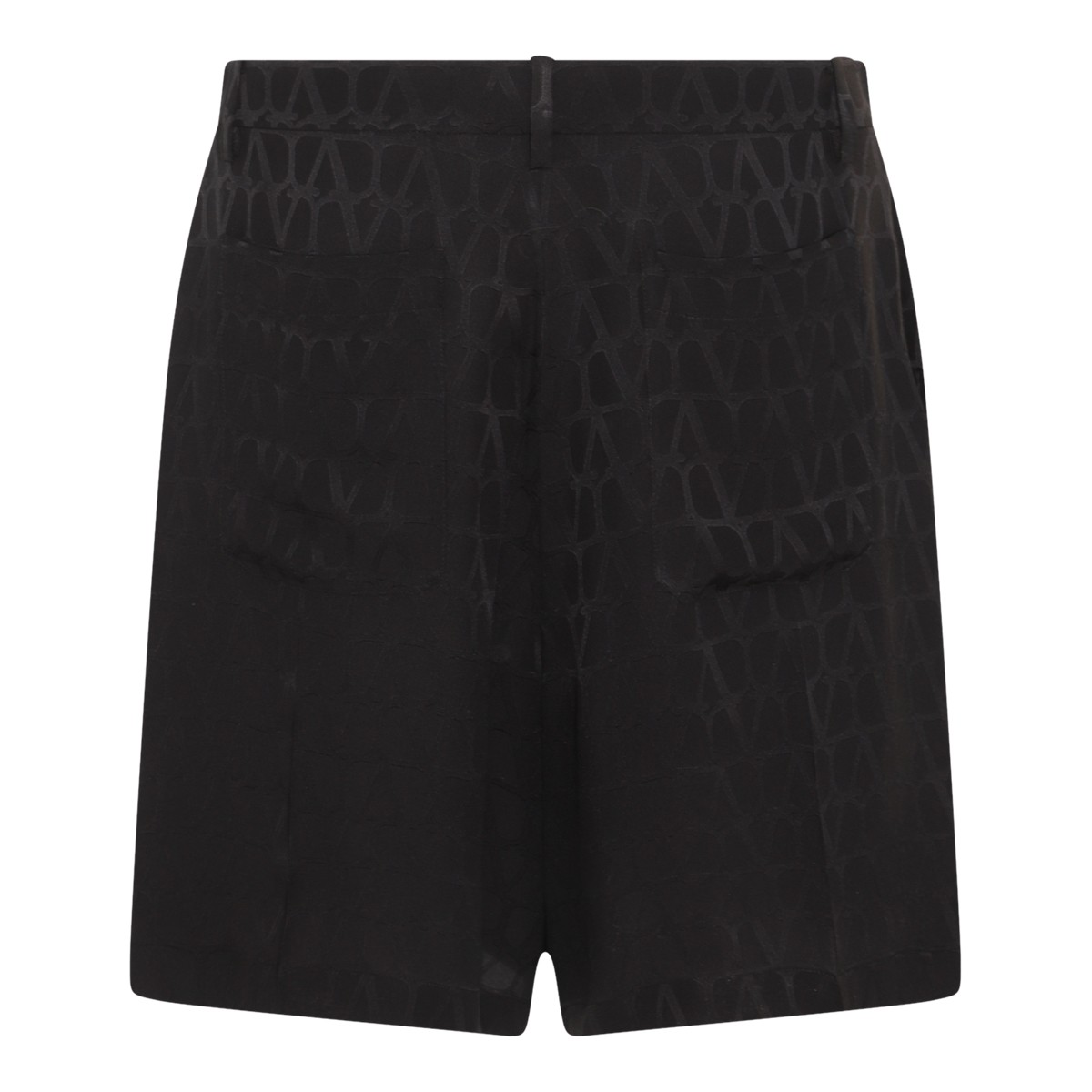 BLACK SILK SHORTS BLACK SILK SHORTS