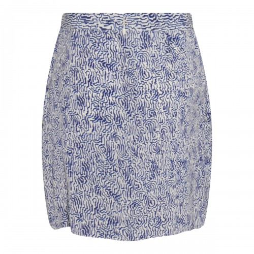 BLUE VISCOSE VIOLAINE SKIRT 2