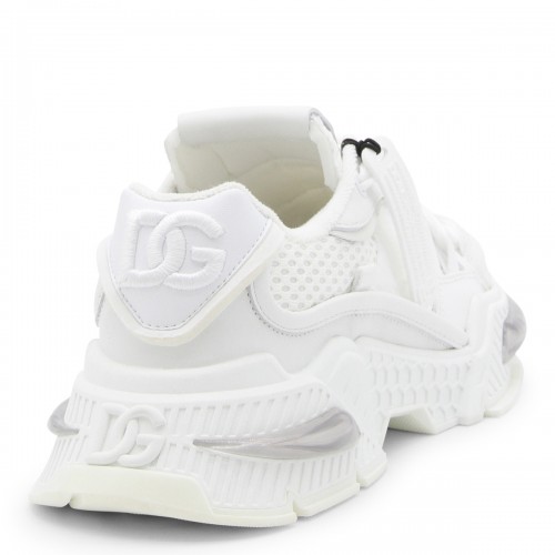 WHITE LEATHER AIRMASTER SNEAKERS
