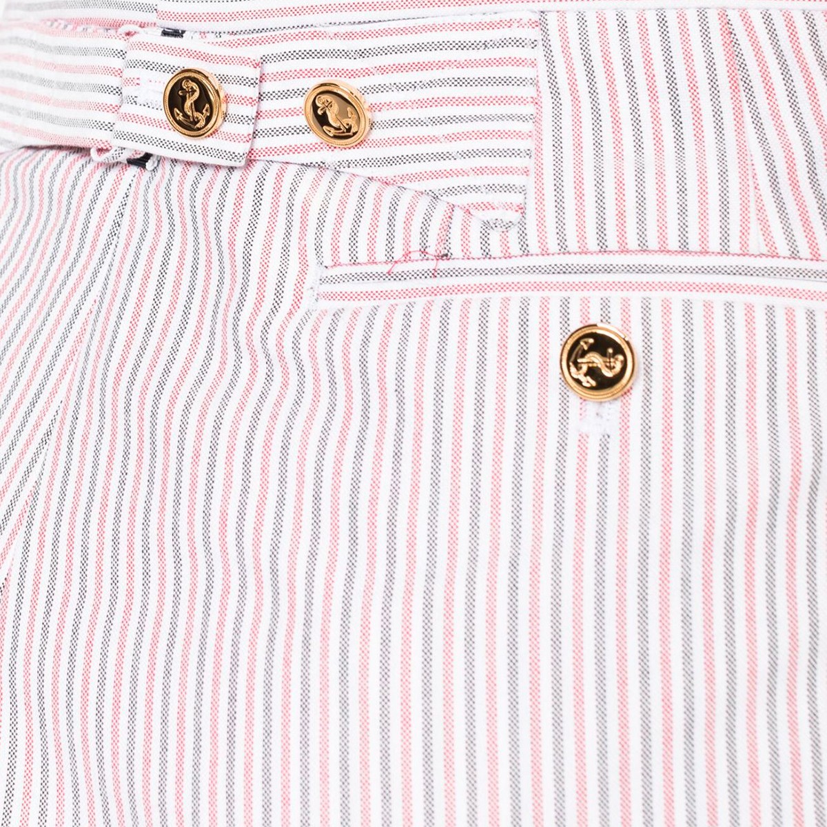 MULTICOLOUR COTTON BERMUDA SHORTS MULTICOLOUR COTTON BERMUDA SHORTS