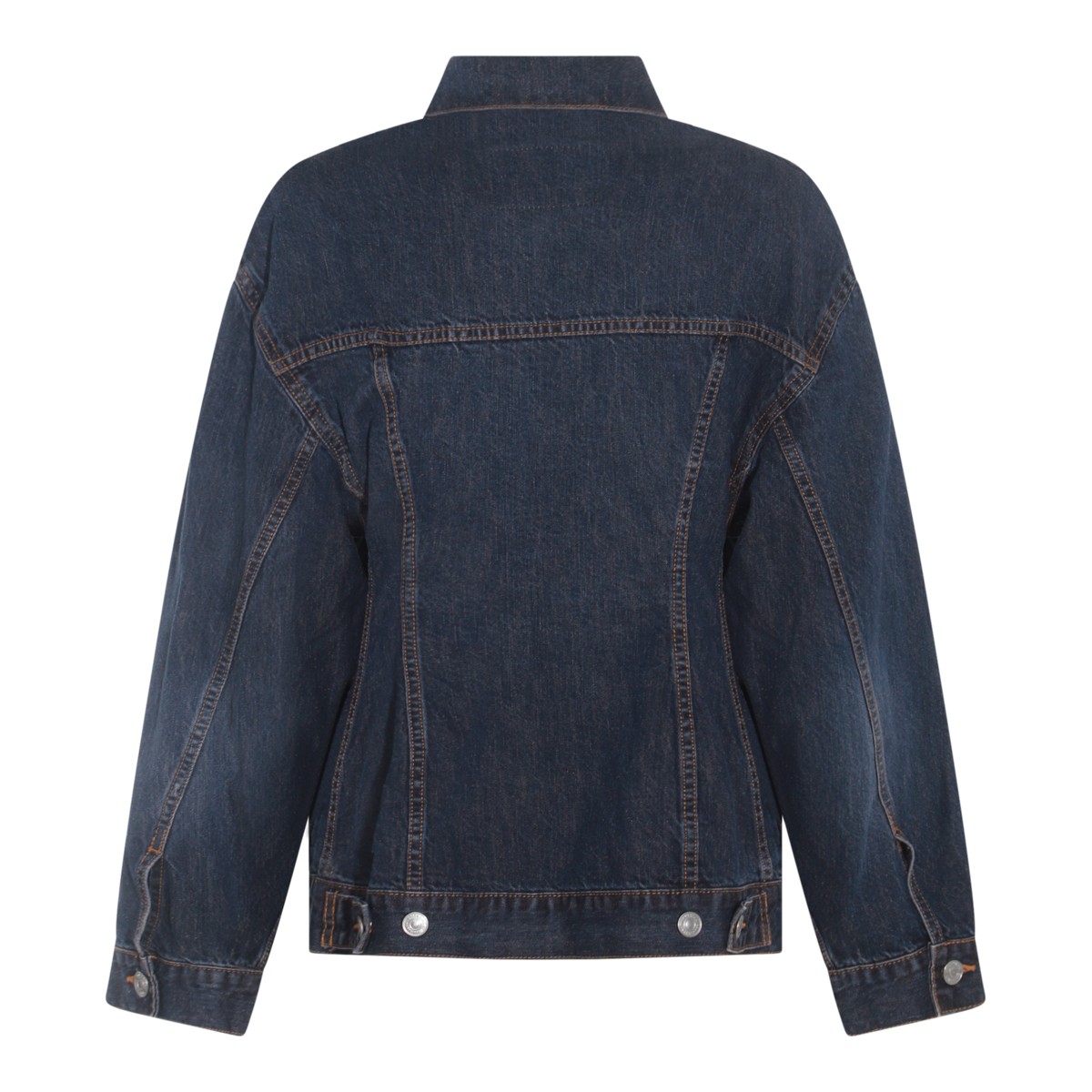 DARK INDIGO COTTON CASUAL JACKET