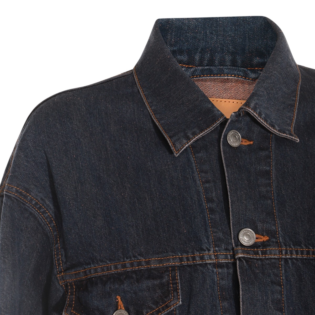 DARK INDIGO COTTON CASUAL JACKET