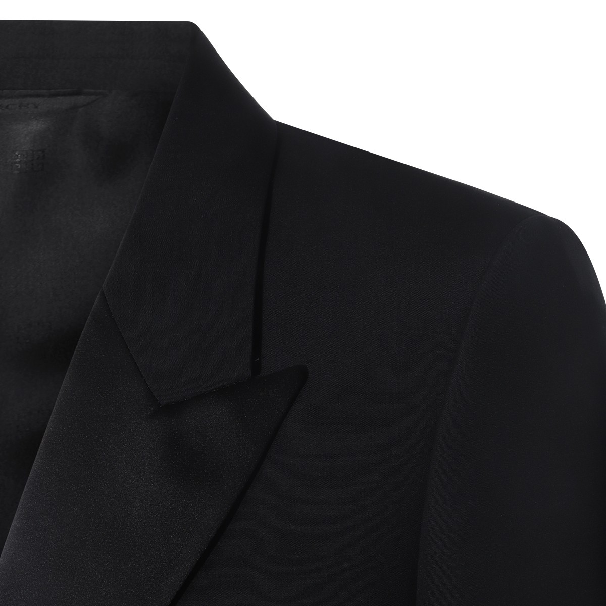 BLACK VIRGIN WOOL BLAZER BLACK VIRGIN WOOL BLAZER