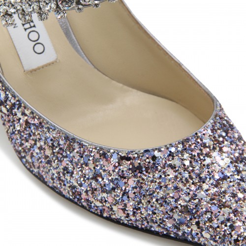 SPRINKLE MIX LEATHER BING PUMPS